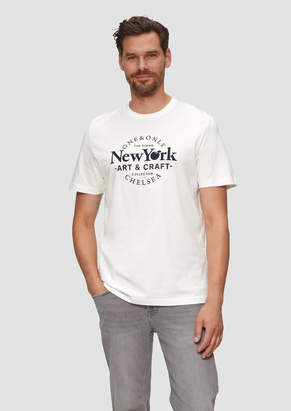 S.Oliver T-Shirt Mit Frontprint