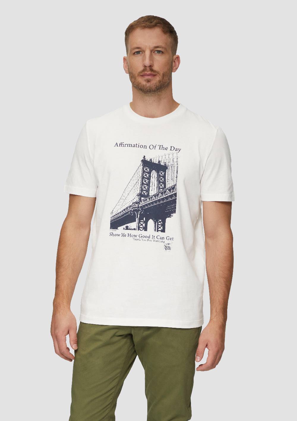 S.Oliver T-Shirt Mit Frontprint