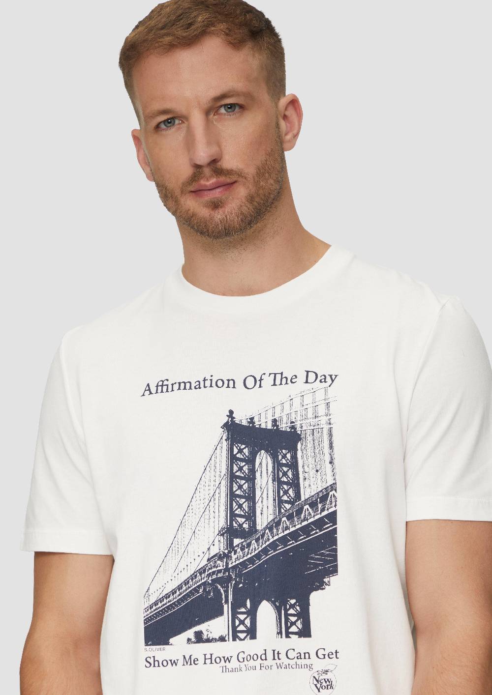 S.Oliver T-Shirt Mit Frontprint