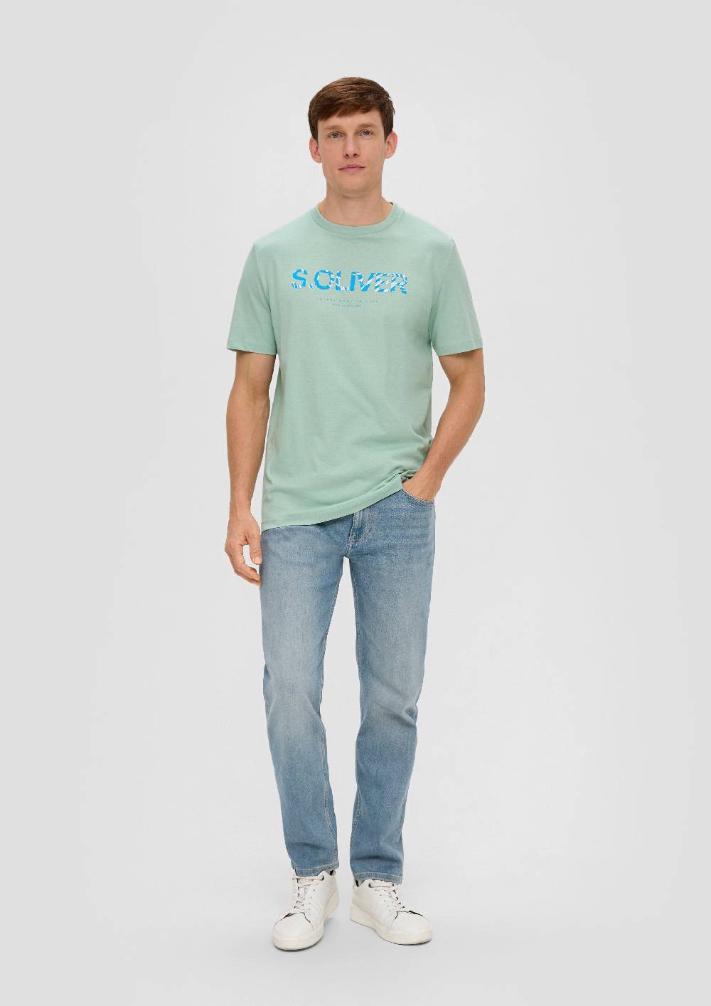 S.Oliver T-Shirt Mit Frontprint