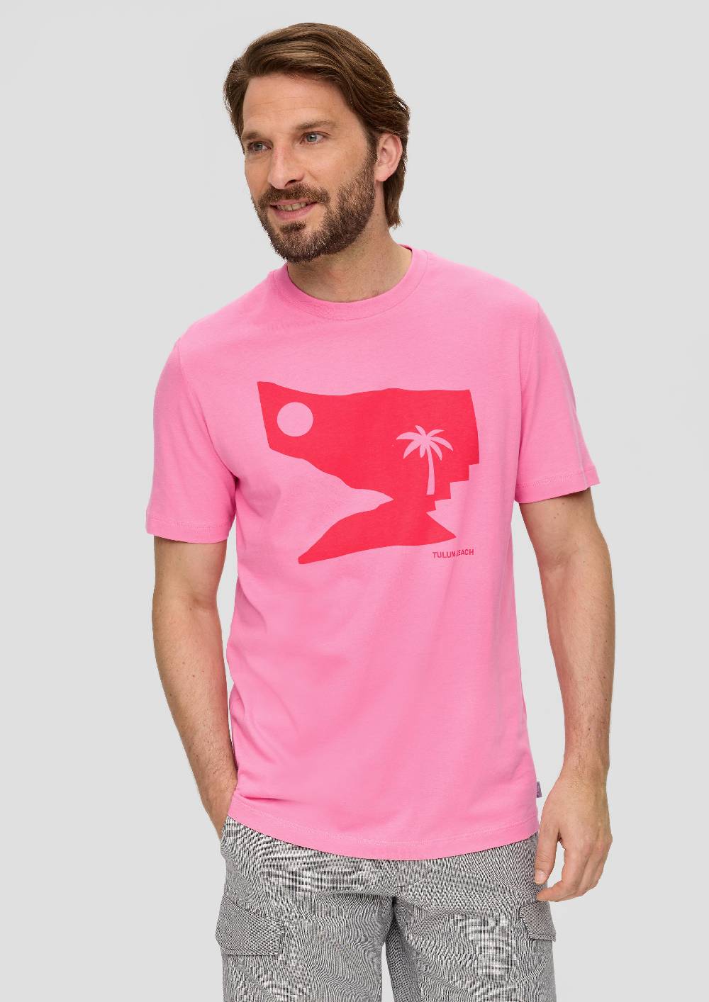 S.Oliver T-Shirt Mit Frontprint