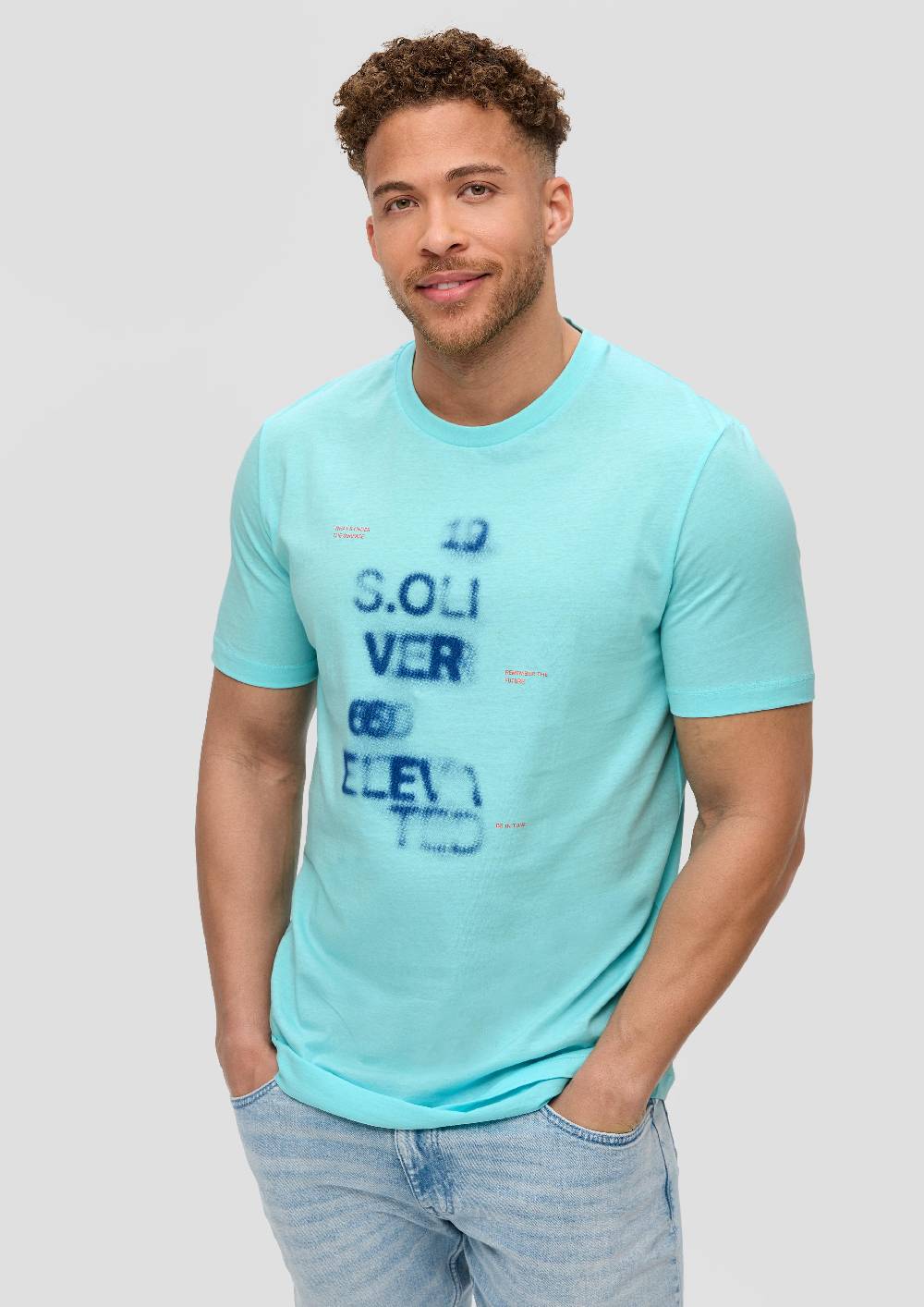 S.Oliver T-Shirt Mit Frontprint