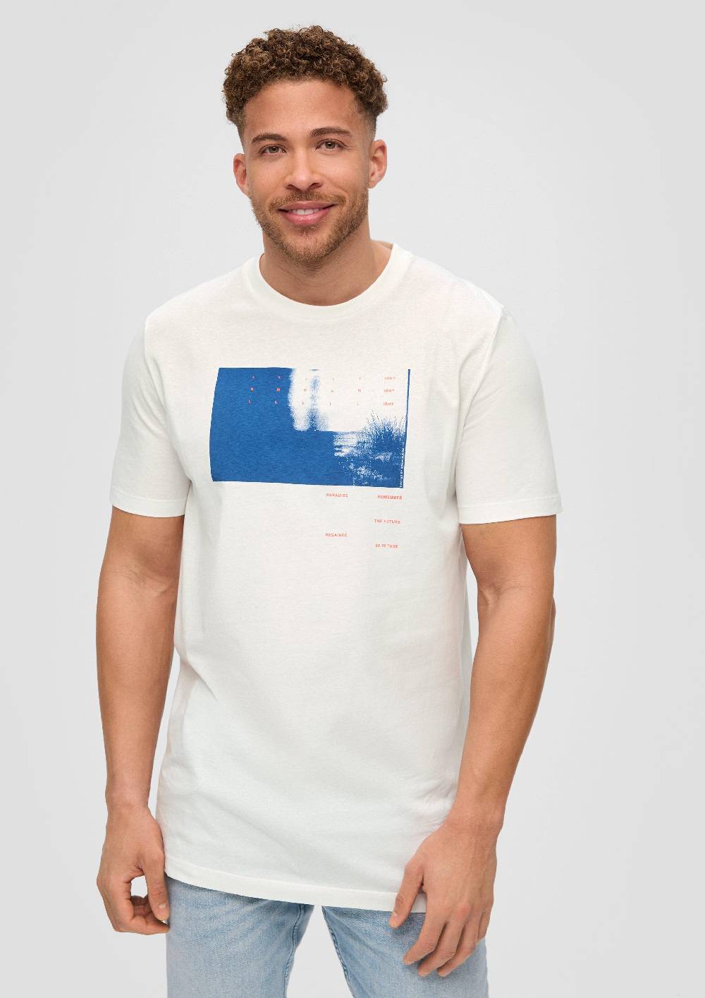 S.Oliver T-Shirt Mit Frontprint