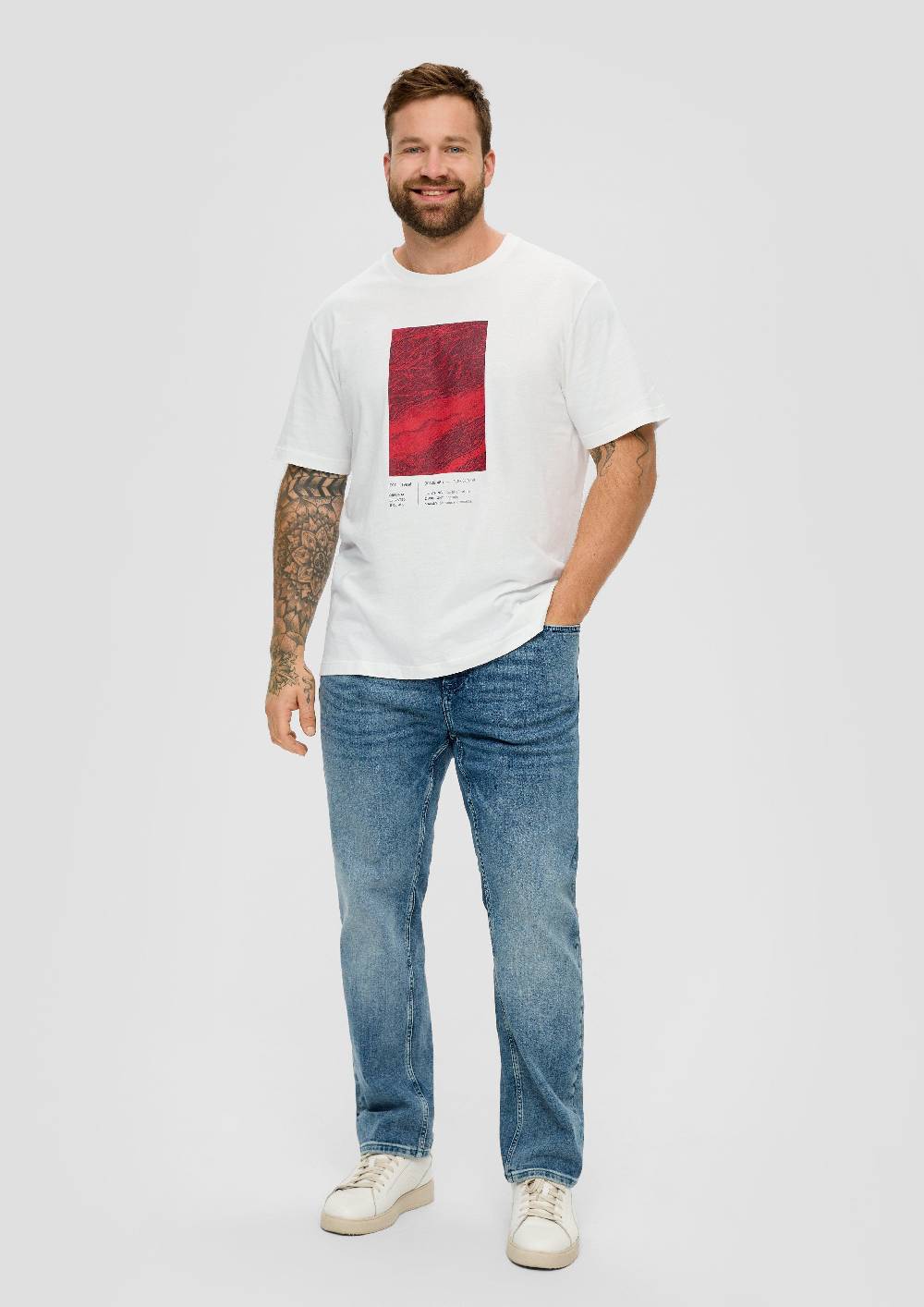 S.Oliver T-Shirt Mit Frontprint