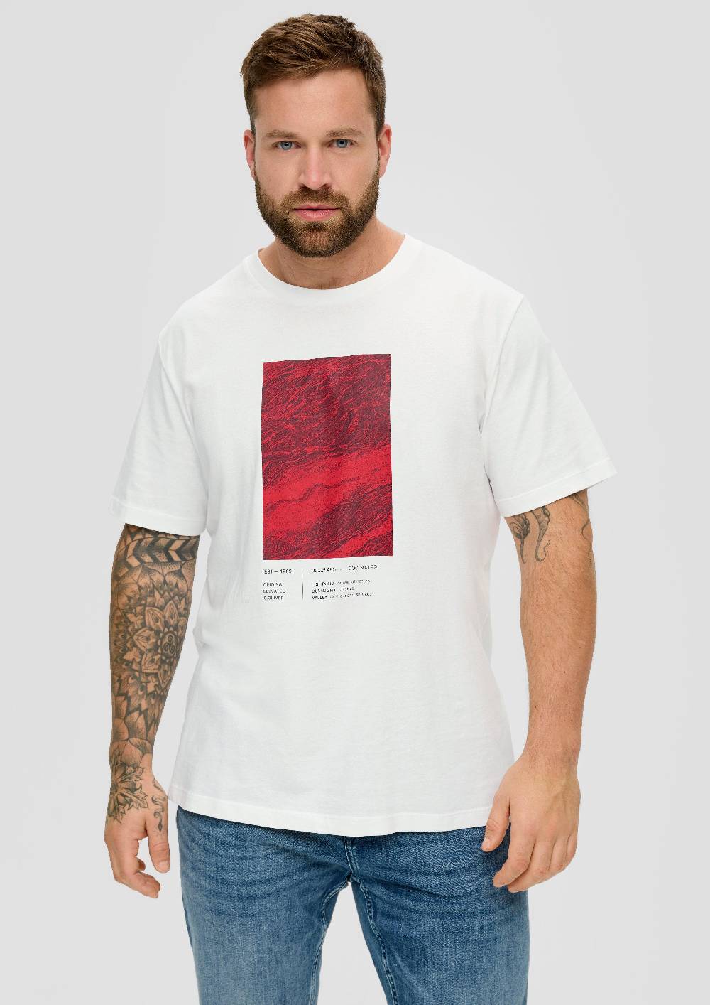S.Oliver T-Shirt Mit Frontprint