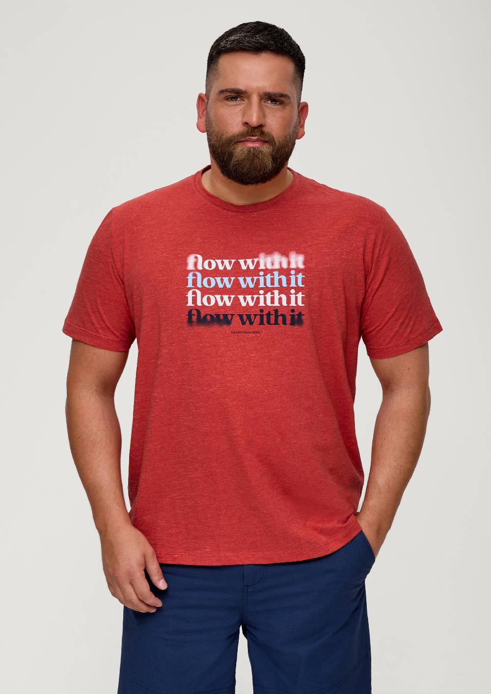 S.Oliver T-Shirt Mit Frontprint