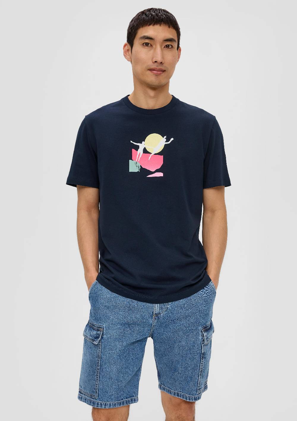 S.Oliver T-Shirt Mit Frontprint