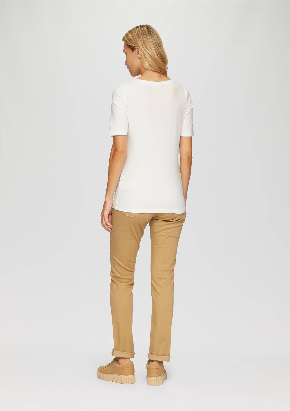 S.Oliver T-Shirt Mit Frontprint Im Slim Fit