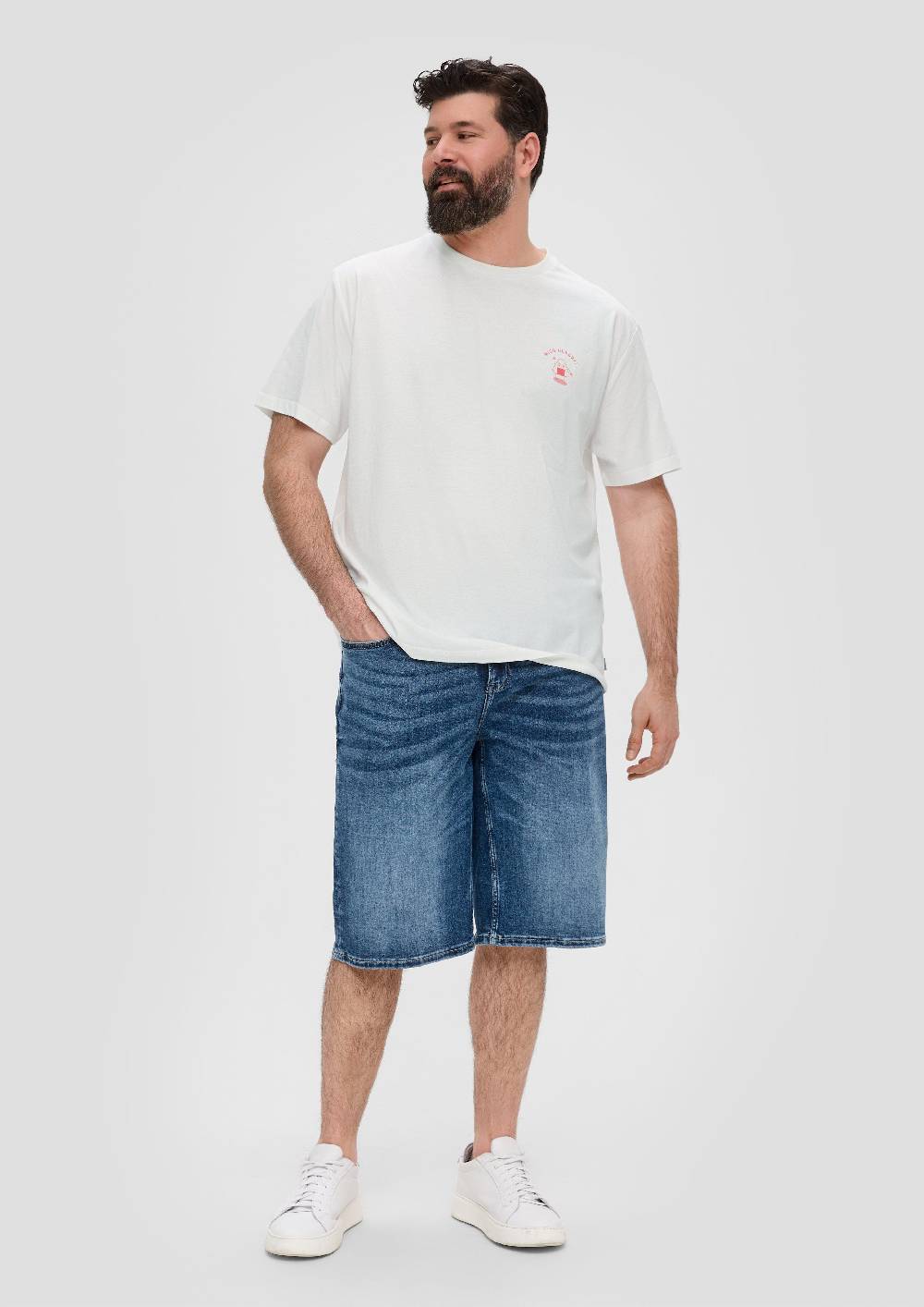S.Oliver T-Shirt Mit Grafik-Print
