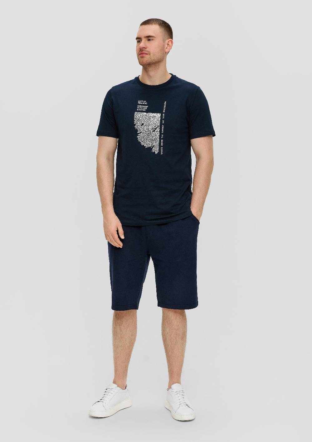 S.Oliver T-Shirt Mit Grafik-Print
