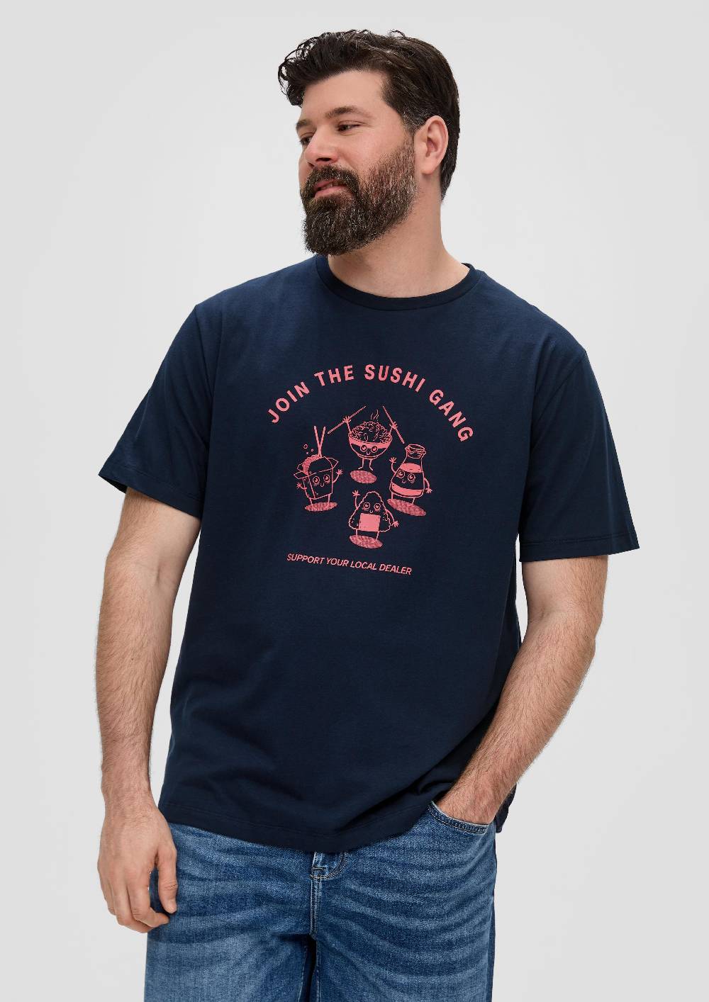 S.Oliver T-Shirt Mit Grafik-Print