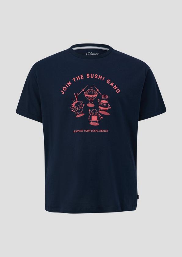 s.Oliver T-Shirt mit Grafik-Print