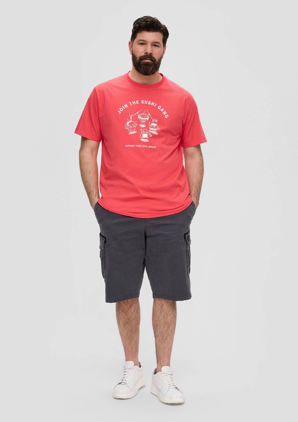 S.Oliver T-Shirt Mit Grafik-Print