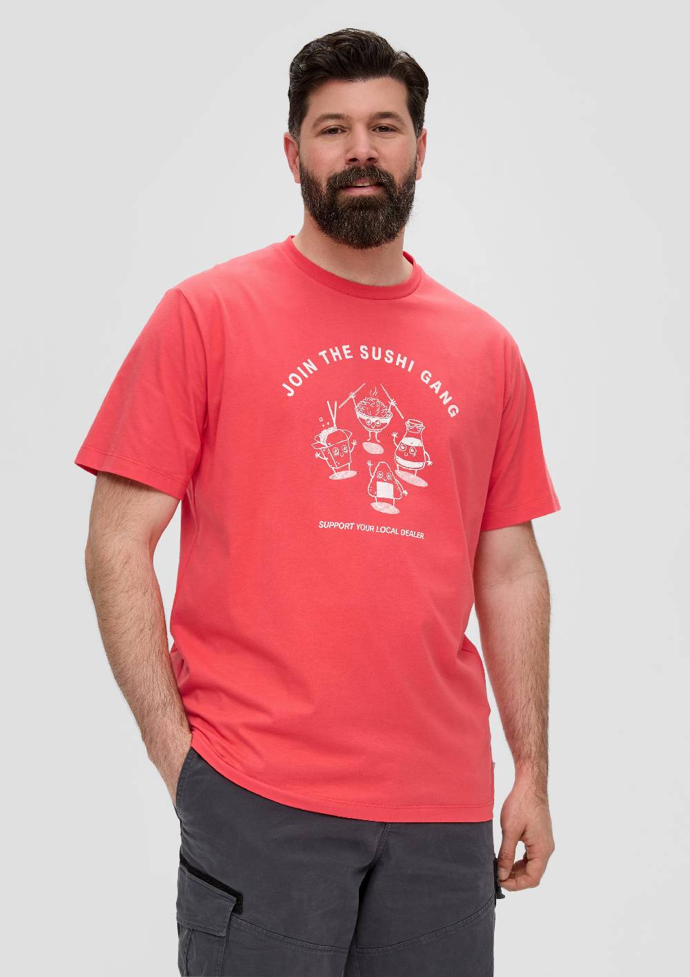S.Oliver T-Shirt Mit Grafik-Print