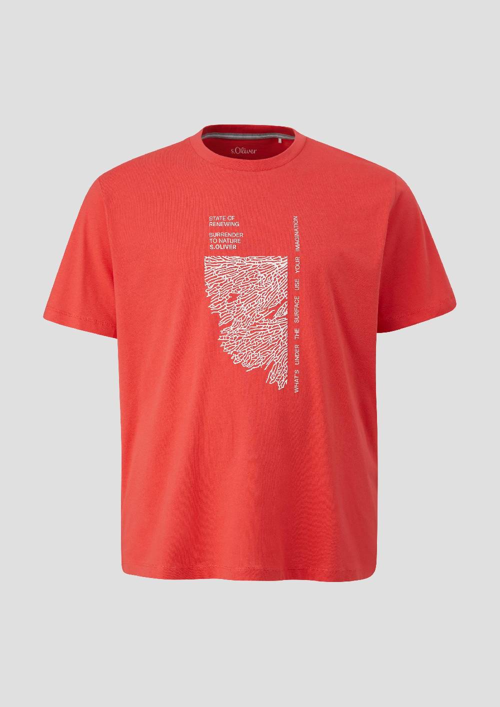 S.Oliver T-Shirt Mit Grafik-Print