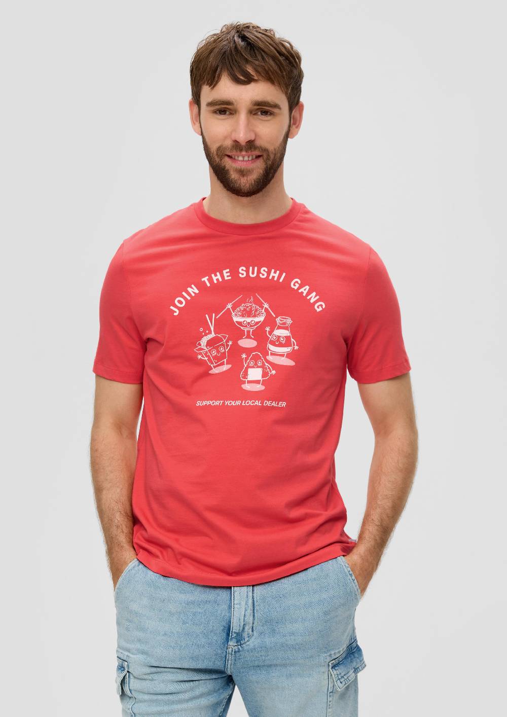 S.Oliver T-Shirt Mit Grafik-Print