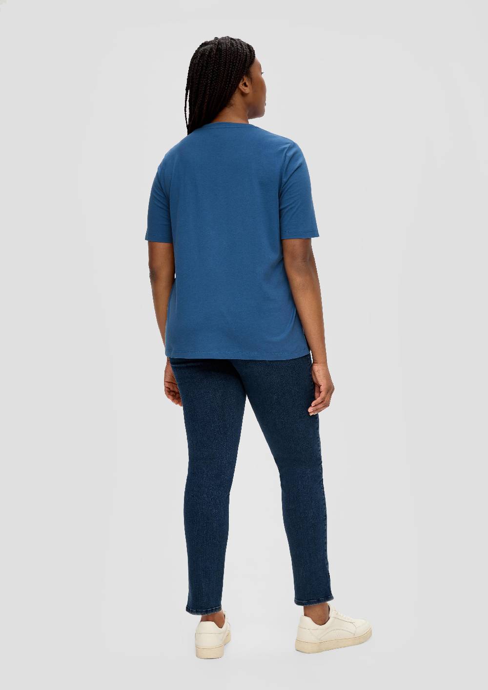 S.Oliver T-Shirt Mit Gummiertem Print