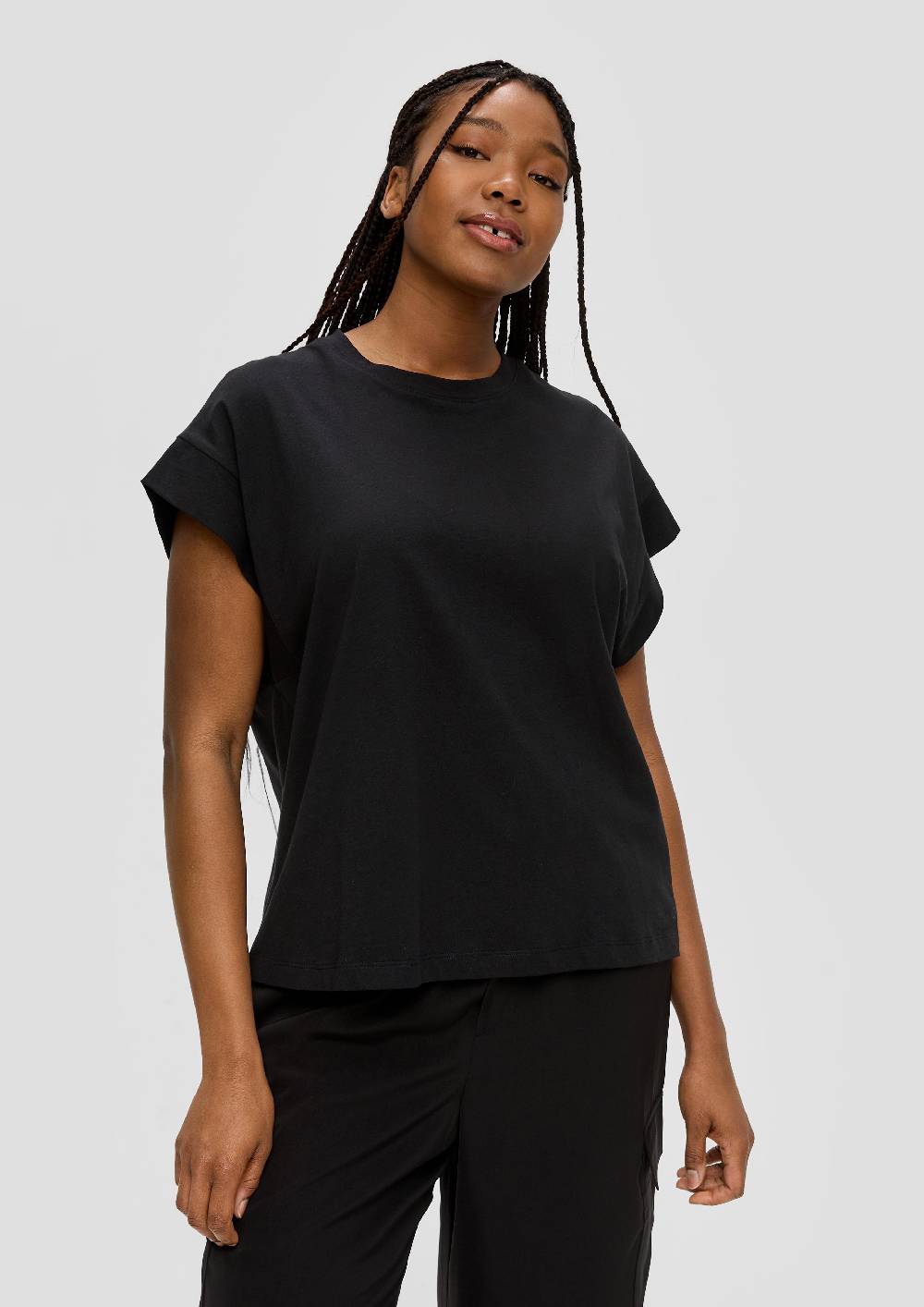 S.Oliver T-Shirt Mit Kappärmeln