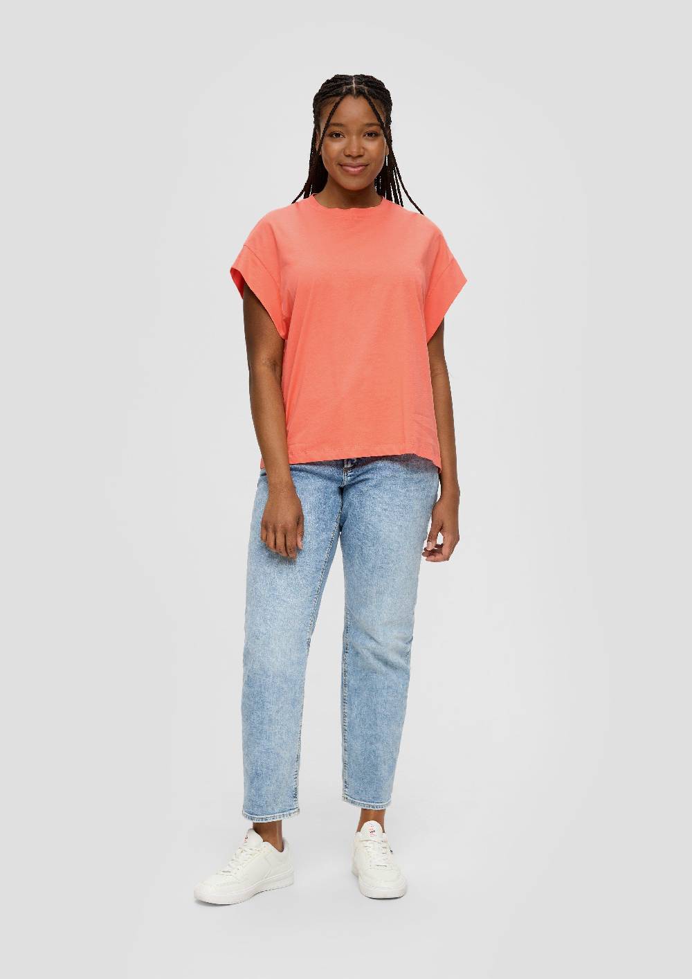 S.Oliver T-Shirt Mit Kappärmeln