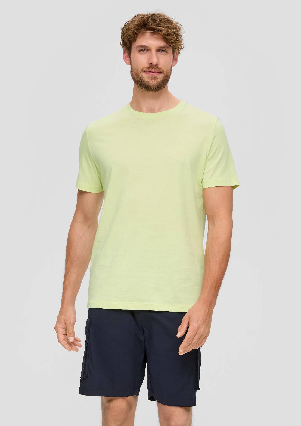 S.Oliver T-Shirt Mit Kleinem Label-Print