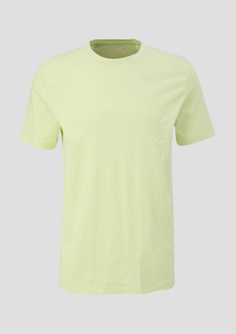 S.Oliver T-Shirt Mit Kleinem Label-Print