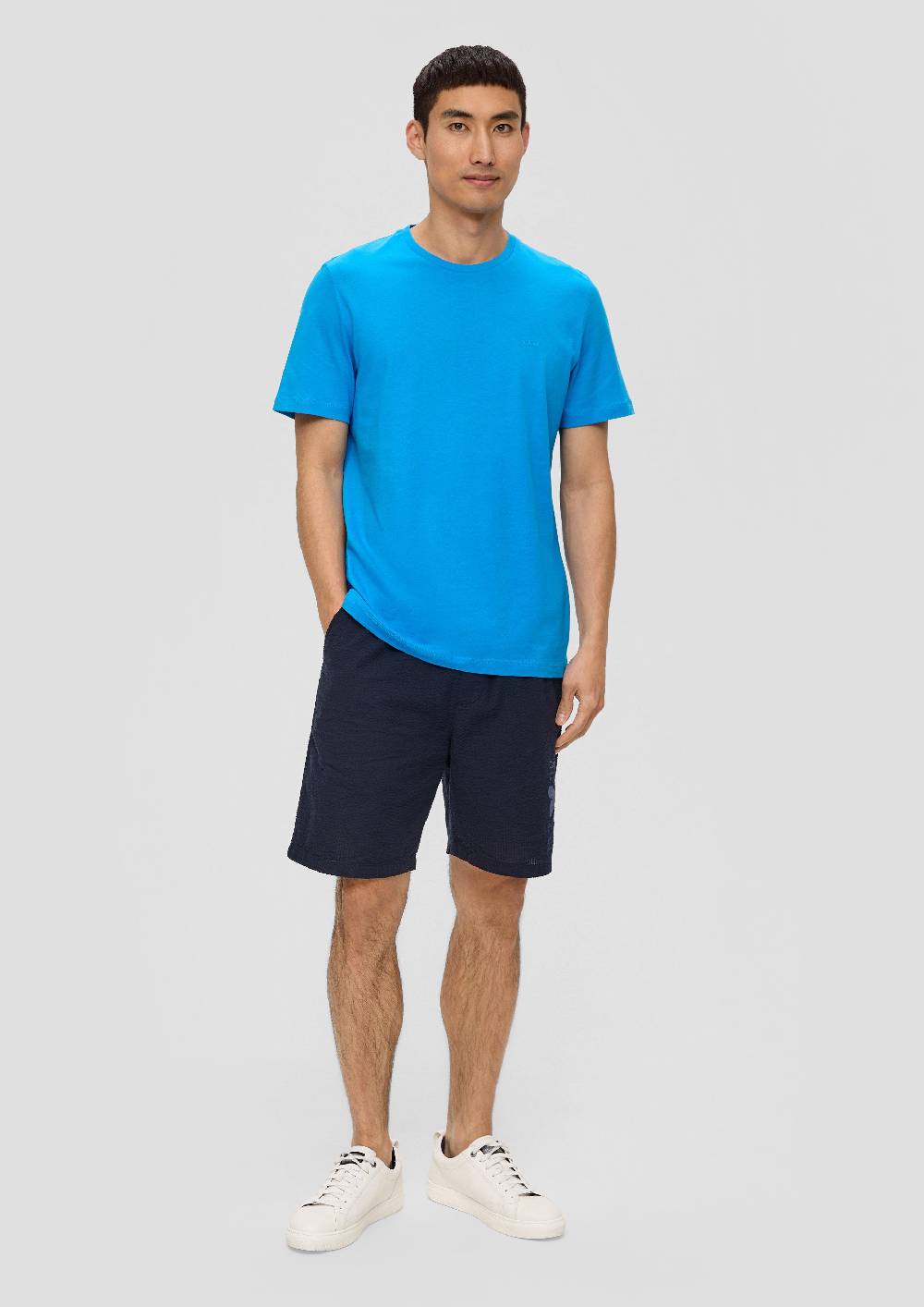 S.Oliver T-Shirt Mit Kleinem Label-Print