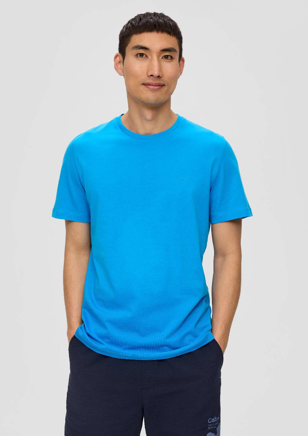 S.Oliver T-Shirt Mit Kleinem Label-Print