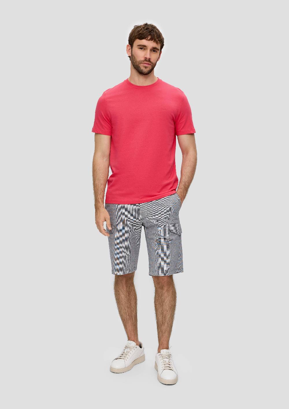 S.Oliver T-Shirt Mit Kleinem Label-Print