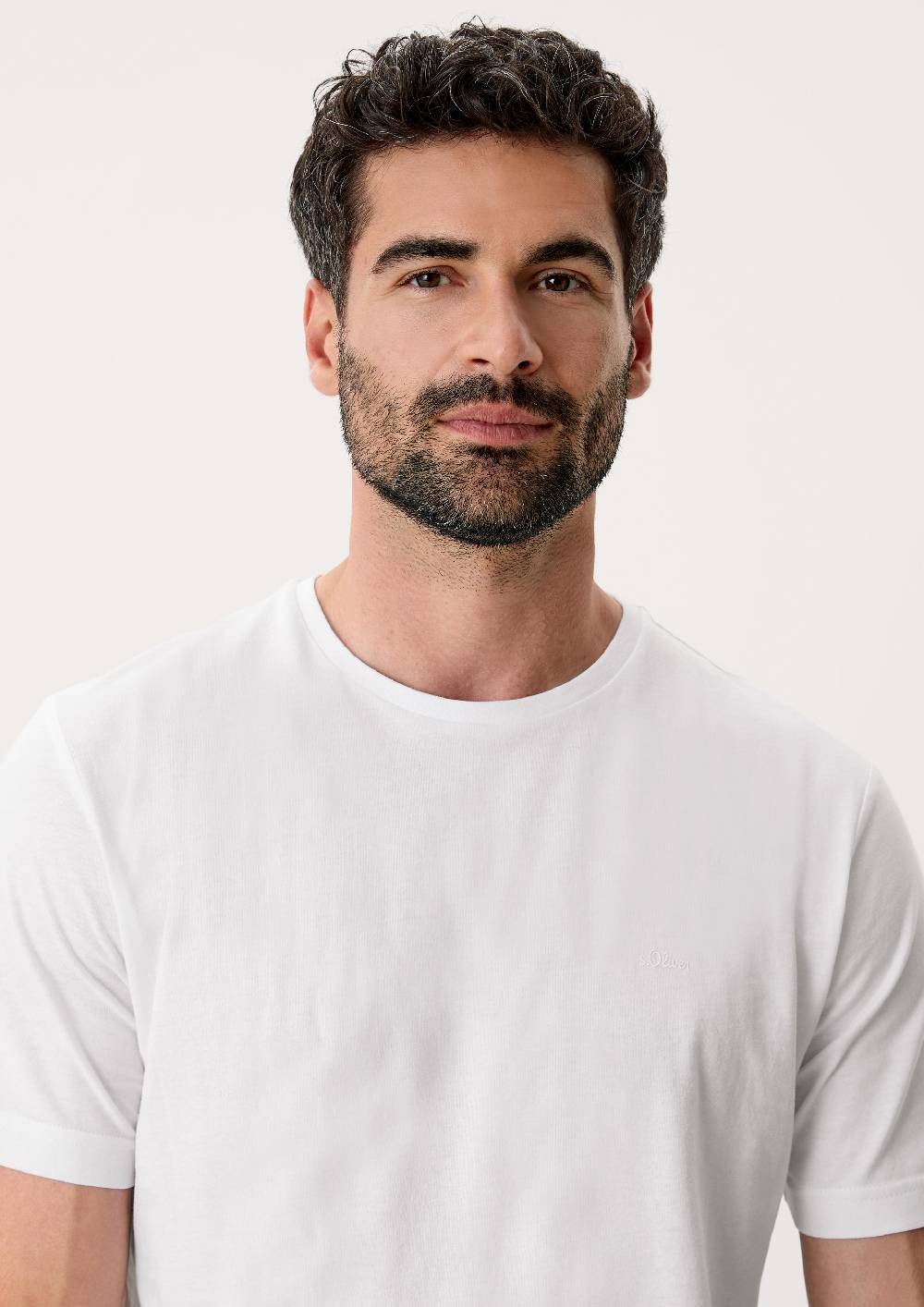 S.Oliver T-Shirt Mit Kleinem Logo-Print