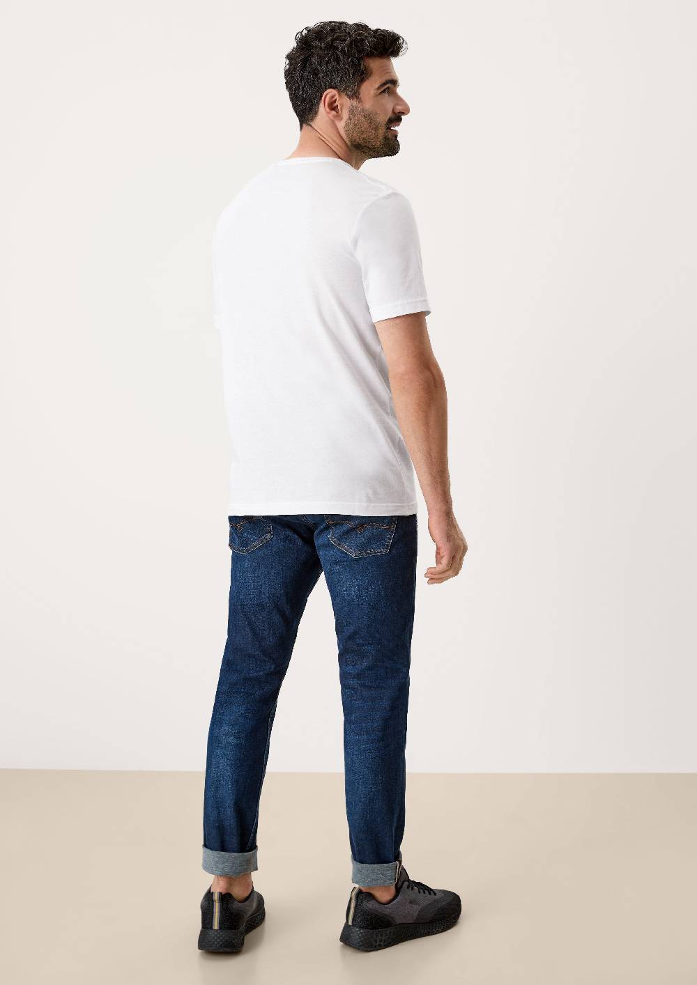 S.Oliver T-Shirt Mit Kleinem Logo-Print