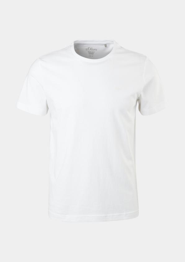 s.Oliver T-Shirt mit kleinem Logo-Print