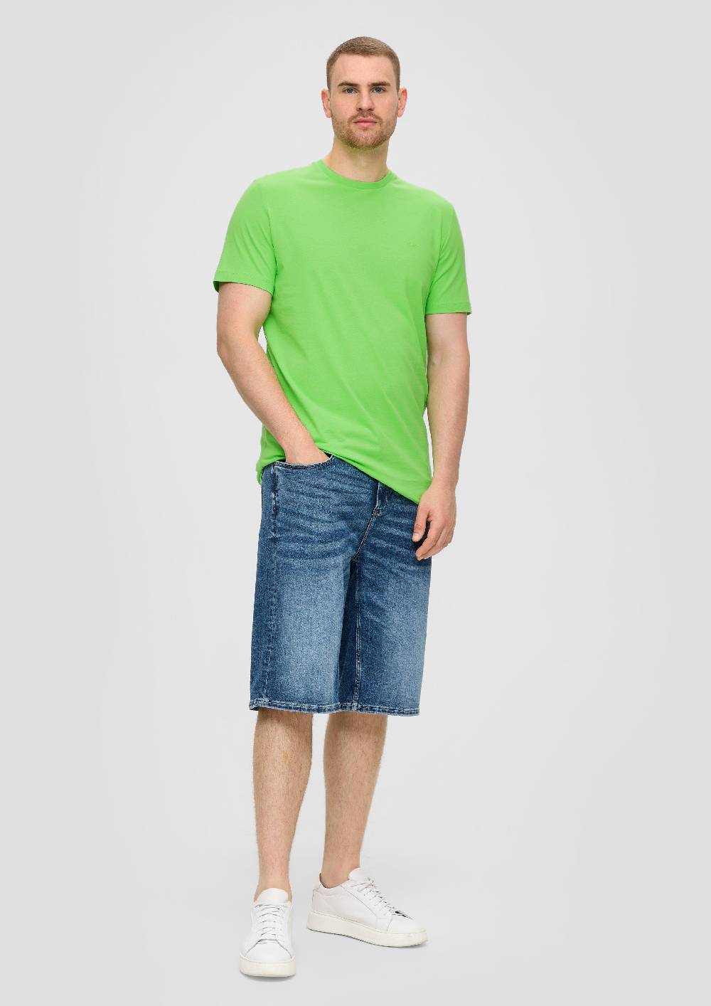 S.Oliver T-Shirt Mit Kleinem Logo-Print