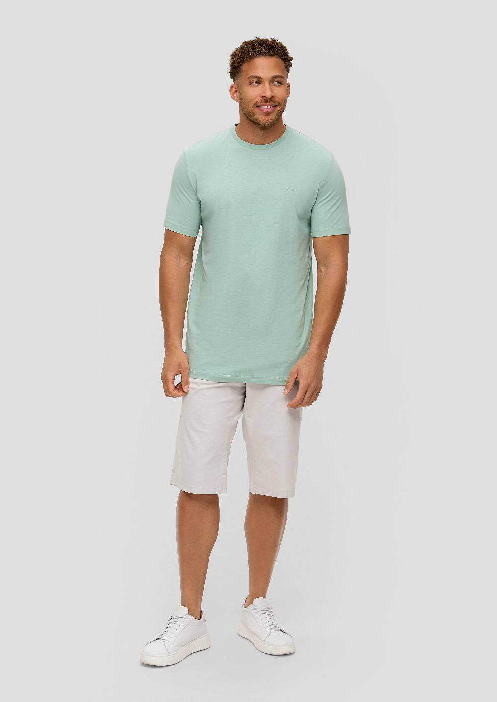 S.Oliver T-Shirt Mit Kleinem Logo-Print