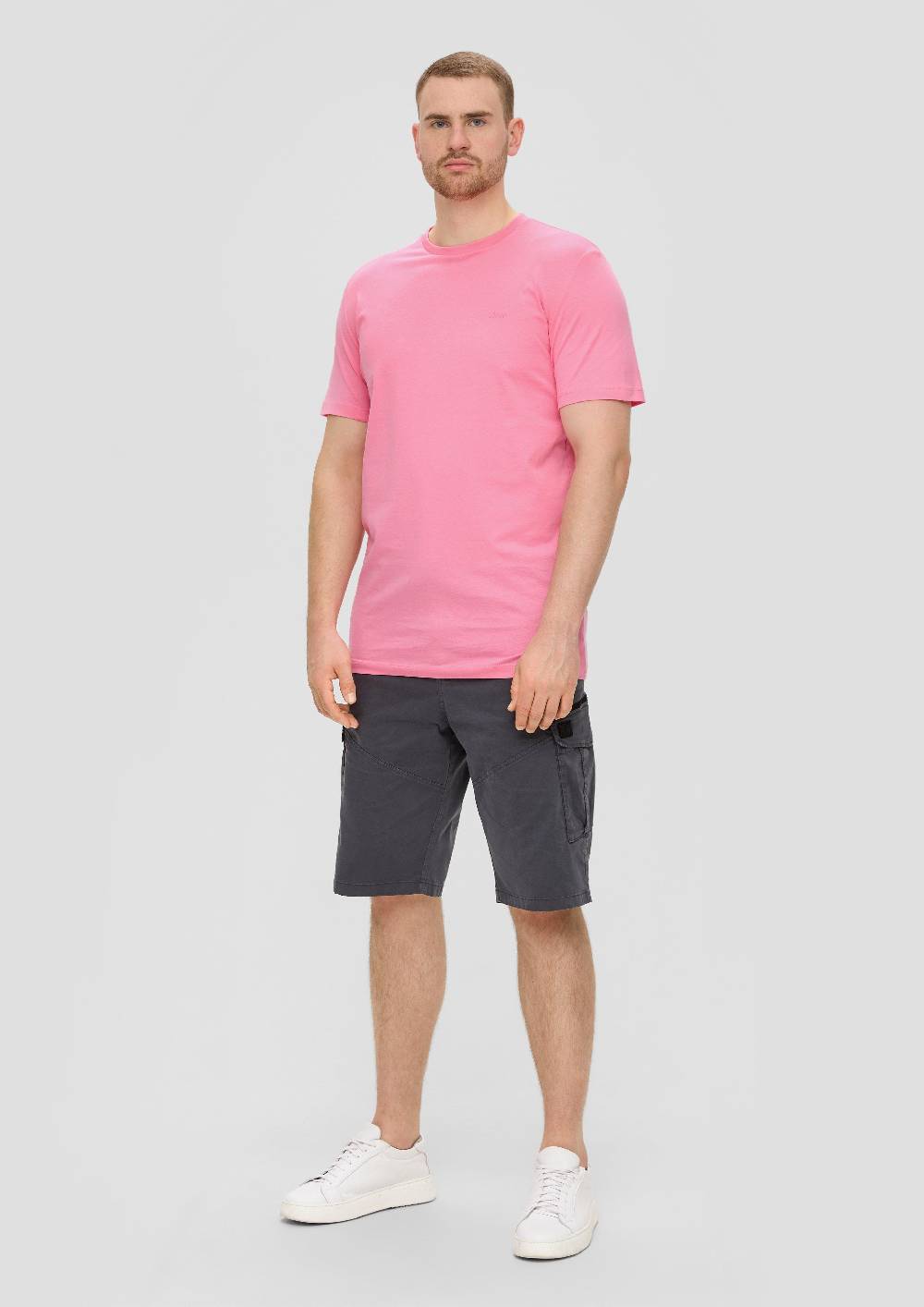 S.Oliver T-Shirt Mit Kleinem Logo-Print
