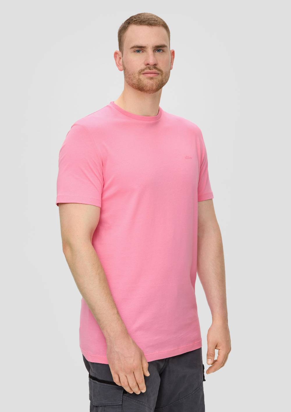 S.Oliver T-Shirt Mit Kleinem Logo-Print