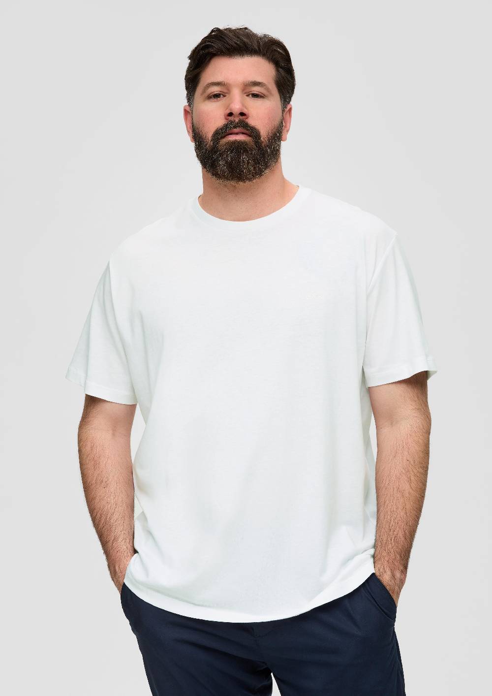S.Oliver T-Shirt Mit Kleinem Logo-Print