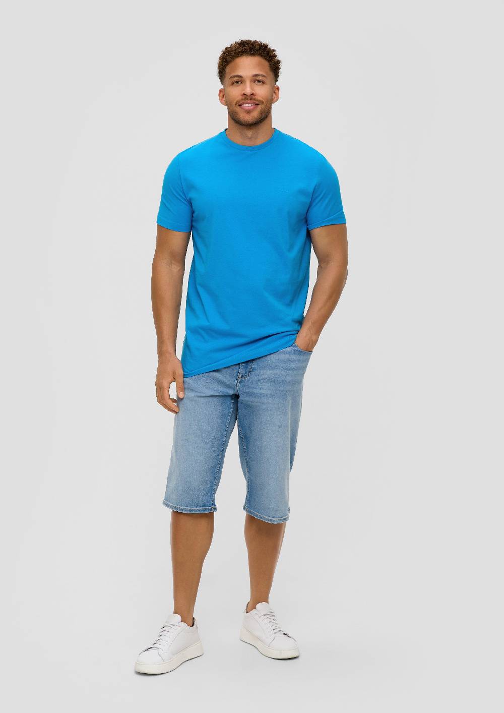 S.Oliver T-Shirt Mit Kleinem Logo-Print