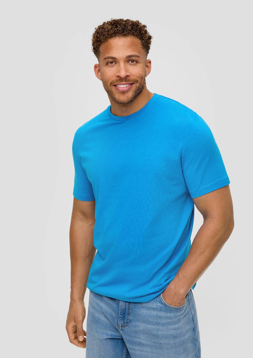 S.Oliver T-Shirt Mit Kleinem Logo-Print