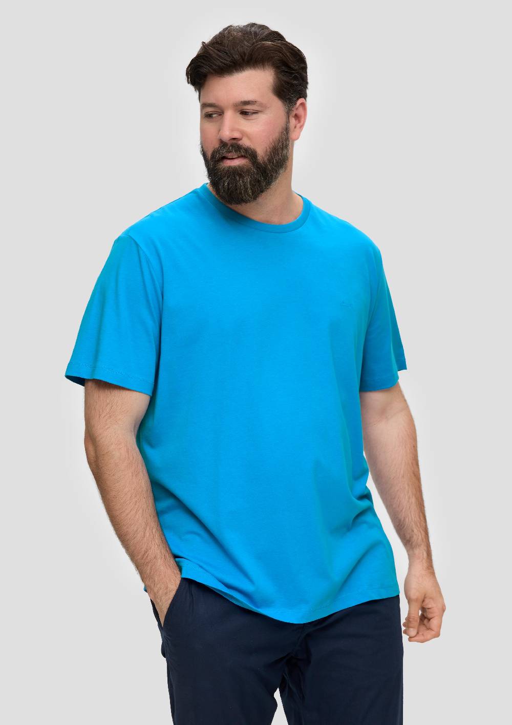 S.Oliver T-Shirt Mit Kleinem Logo-Print
