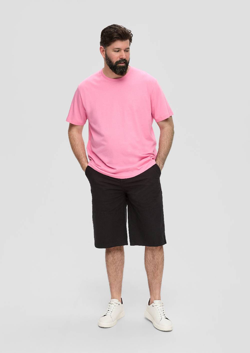 S.Oliver T-Shirt Mit Kleinem Logo-Print