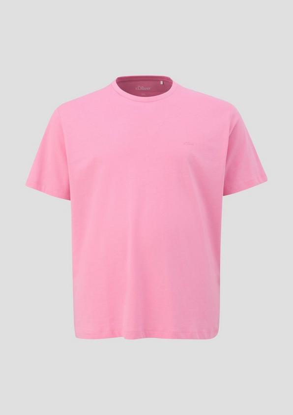 s.Oliver T-Shirt mit kleinem Logo-Print