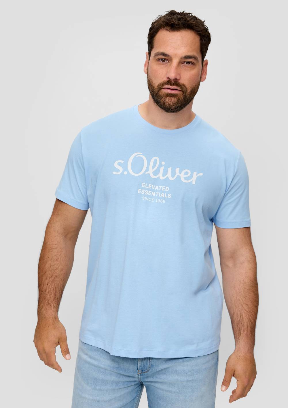 S.Oliver T-Shirt Mit Label-Print