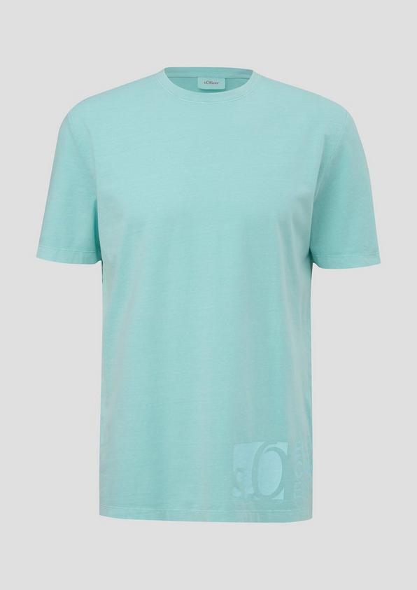 s.Oliver T-Shirt mit Label-Print