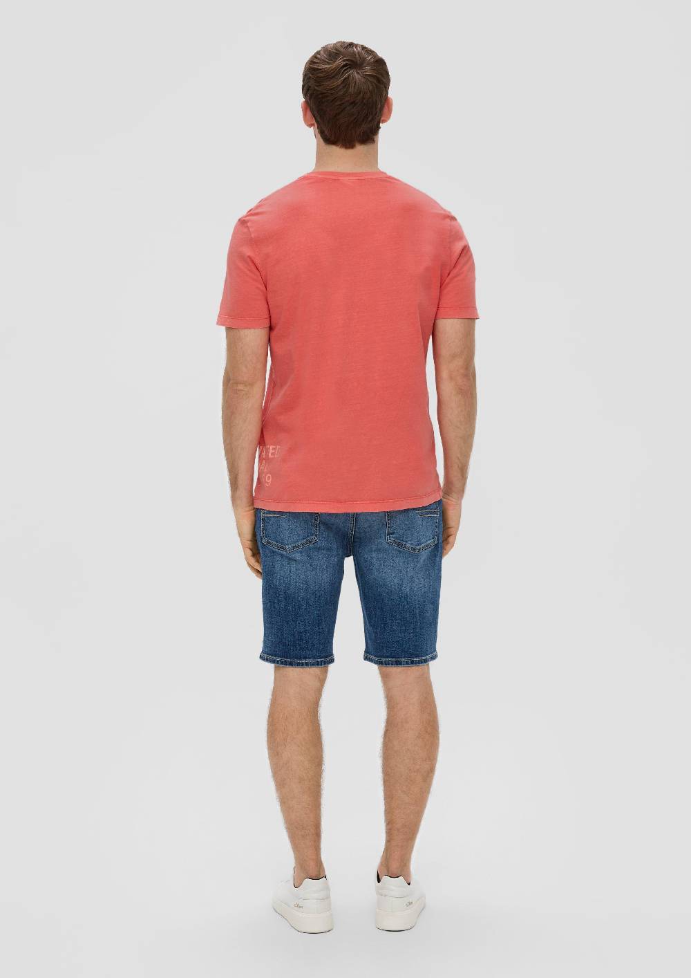 S.Oliver T-Shirt Mit Label-Print