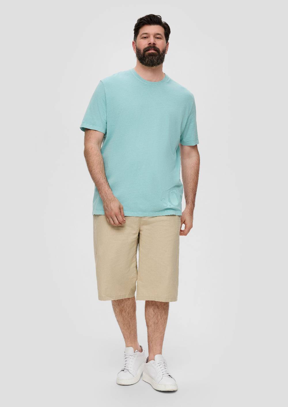 S.Oliver T-Shirt Mit Label-Print