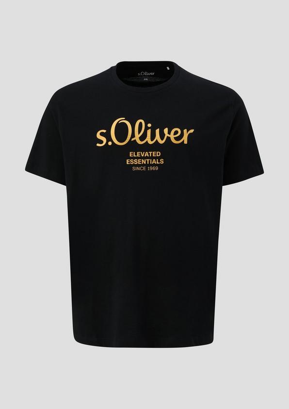 s.Oliver T-Shirt mit Label-Print