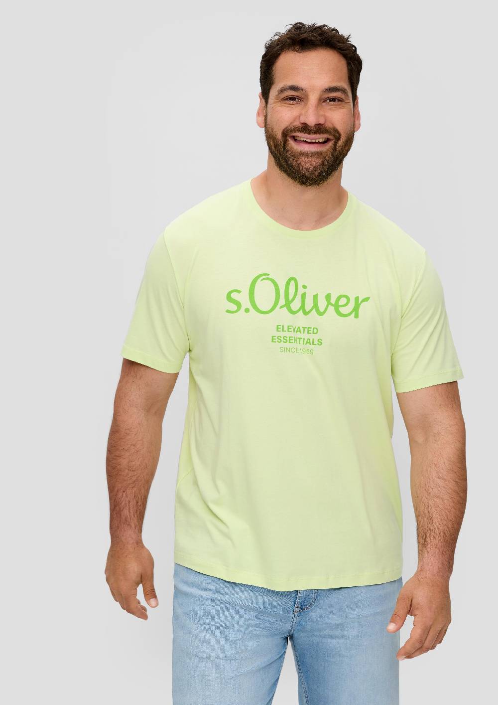 S.Oliver T-Shirt Mit Label-Print