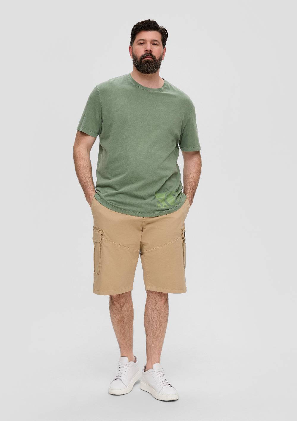 S.Oliver T-Shirt Mit Label-Print