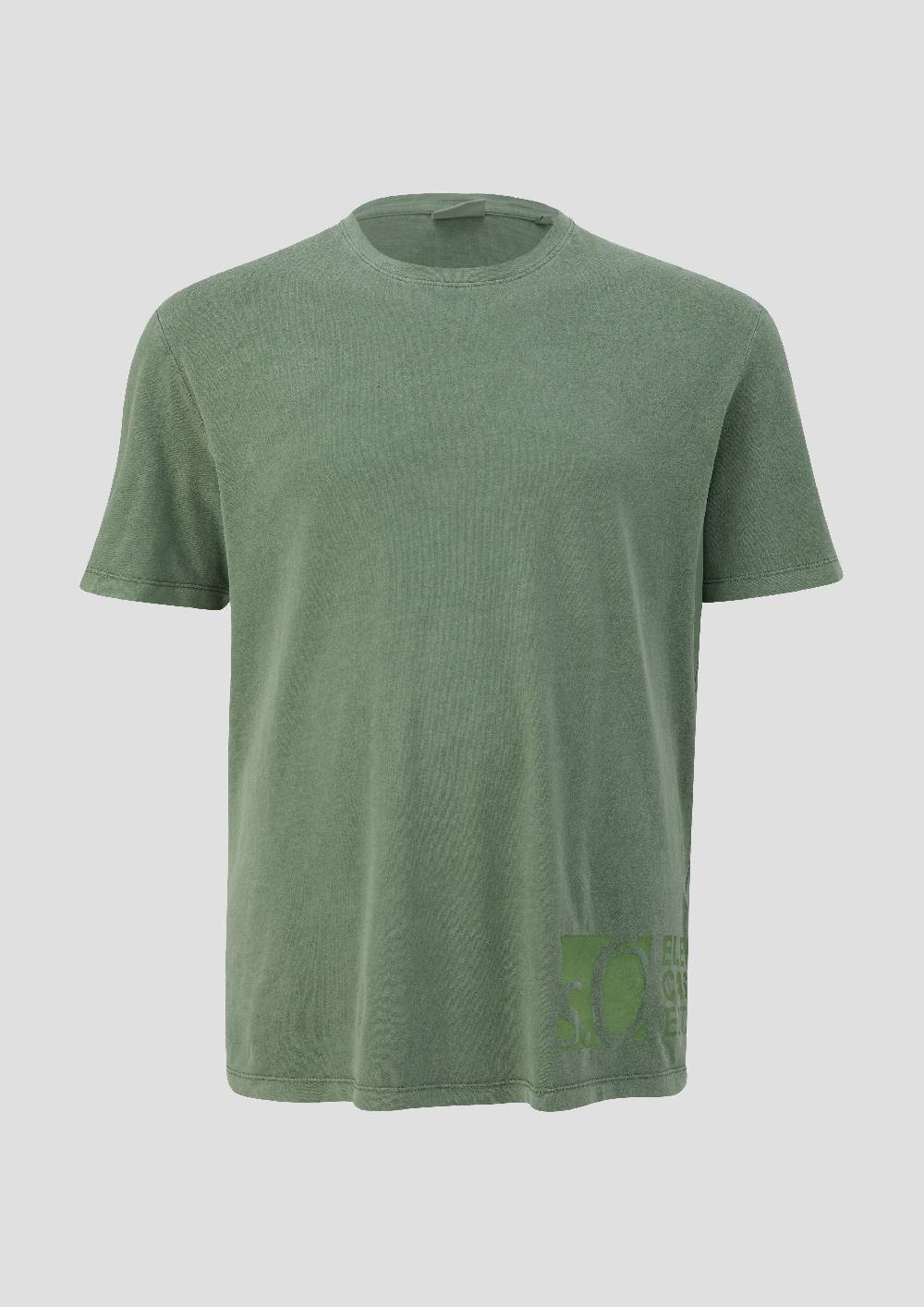 S.Oliver T-Shirt Mit Label-Print