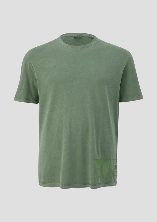 s.Oliver T-Shirt mit Label-Print